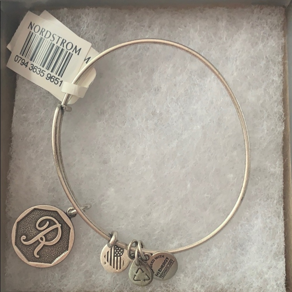 Alex and Ani Initial R Bracelet